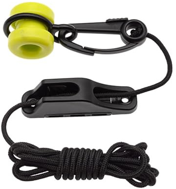 Xanorrg Attrezzatura per Attrezzatura da Pesca Accessorio Downrigger con Chiacchiere Errate A Scatto E 86 Pollici Acqua Salata Peso Downrigger Pesca Sicurezza Retrievers