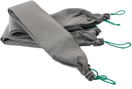 LABA-TEX Sandsack-Alternative, Hochwasserschutz, 2x4L+8L, Einweg | Wasseraktiviert, Sofort-Leckschutz, superabsorbierend: 4L/8L als Gel, ohne Sand, Seilschlaufen, Einweg