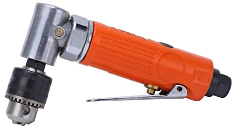 MasYosh Luft-Stabschleifer, Rechtwinklige Pneumatische Kugellager-Schleifmaschine mit 25.000 U/min, mit Gashebel mit Sicherheitsverriegelung, für die Mechanische Montage von