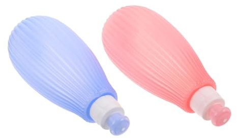 Toyvian 2 Stück Bidet Badeflaschen 350ml Po Reinigung Tragbares Reise Bidet mit Einhandbedienung aus Pp für Zuhause und Badewanne