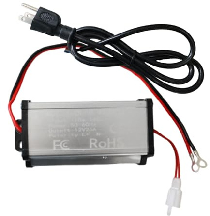 Source d'alimentation 12 V pour Chauffage – Convertisseur Plug and Play pour appareils ménagers | Source 220 V à 12 V pour Chauffage – pour Camping-Car, Camion, Camping, Maison et
