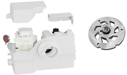 Broyeur WC BSF 800 watt avec Alarme, idéal en logement locatif ou local PRO, très Robuste, Trappe de maintenance, marque Française BSF
