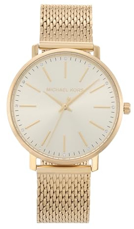 Michael Kors Ladies Analog Quartz Watch with Stainless Steel Bracelet MK4339