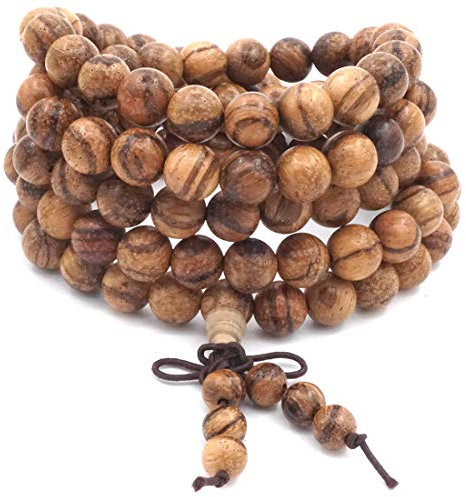 8MM 108 Gebetskette Mala Armband Adlerholz Tibet Buddhist Buddha Meditation Halskette/Armband