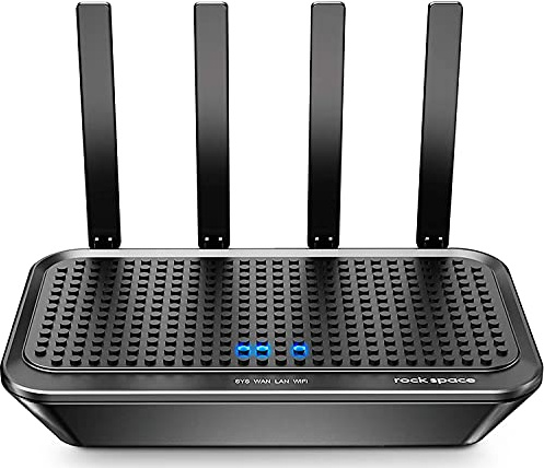 AC2100 WiFi Router: High-Speed 2100Mbps, Long-Range 3000 Sq. Ft. Coverage, 4 Gigabit LAN Ports, MU-MIMO, Parental Controls, Ideal for Gaming & Home Use (Up to 60 Devices)