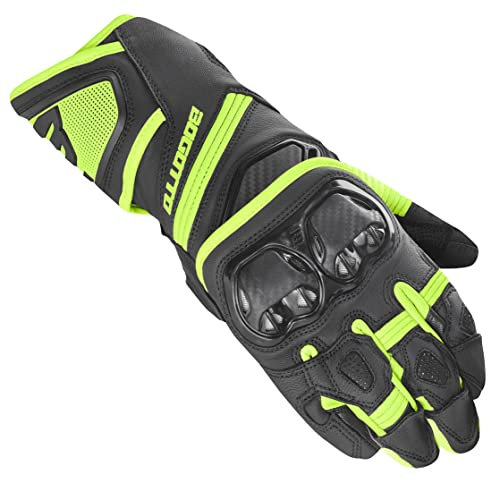 Bogotto Veloce Motorradhandschuhe, schwarz/neon, 2XL