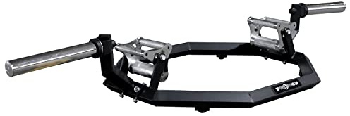 Sporttrend 24® Verstellbare Trap Bar für 51mm Gewichtsscheiben | Hexagon Langhantelstange Hantelstange