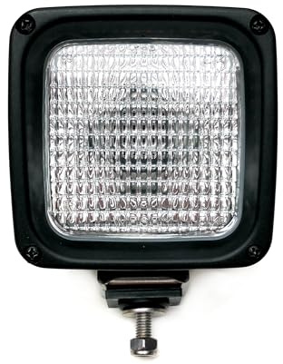 MelTruck Phare de travail halogène H3 avec interrupteur AMP - Amortisseur - Phare supplémentaire pour camion, pelleteuse, tracteur