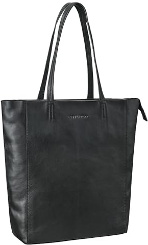 STILORD 'Chelsea' Vintage Borsa Shopper Pelle Borsetta Donna Grande Tote Bag Vera Pelle Borsa a Tracolla Morbida XXL Hobo Bag con Cerniera