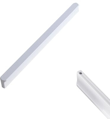 SZLXJMFL Tiradores Armarios Blancos, 2 Tirador asa Mueble Sólido de Aluminio | Anodizado, Tiradores Cocina Distancia de Agujero: 96-1160 mm Tiradores de Cajon Tirador 480mm/18.9in