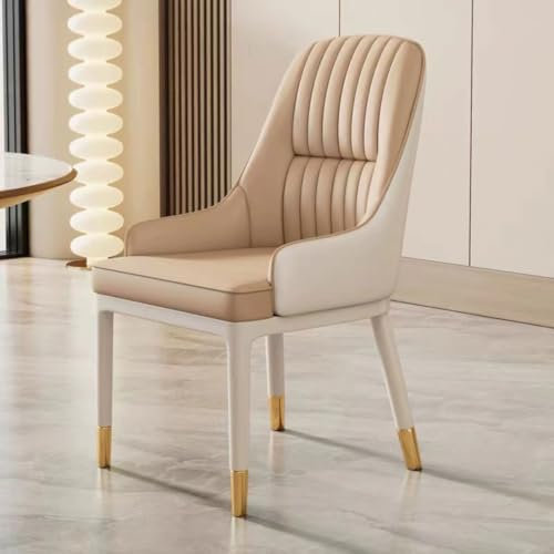 Meedlopia Multifunktionaler Esszimmerstuhl, Frisierstuhl, mit Rückenlehne und stabilen Füßen, geeignet für Familien und Restaurants