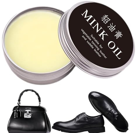 Yaztauho Crema per la Cura della Pelle | Balsamo per Ricolorare la Pelle con Olio di Visone, per Riparare e Rinnovare Stivaletti, Sedili Auto, Borse e Scarpe