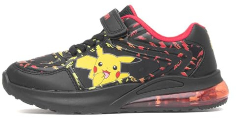 Pokémon Kids Black Light Up Trainer - Size 13 Child UK - Black