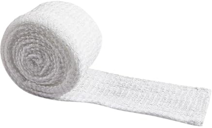 Vendaje de vendaje reutilizable para lesiones, soporte de corte | Bandas de compresión de malla, banda de protección elástica para manos, rodillas, muñecas, tobillos, recuperación médica y