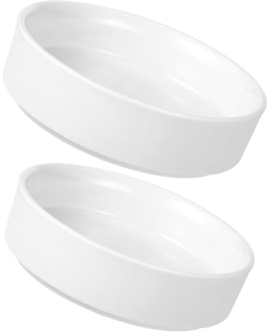 Homoyoyo 2 Stück Keramik Pflanzuntersetzer Rund Pflanzschale Blumentopfuntersetzer Wasserauffangschale Brasilianischer Blumentopf Geeignet Pflanzengefäße Boden Schutz Langlebig