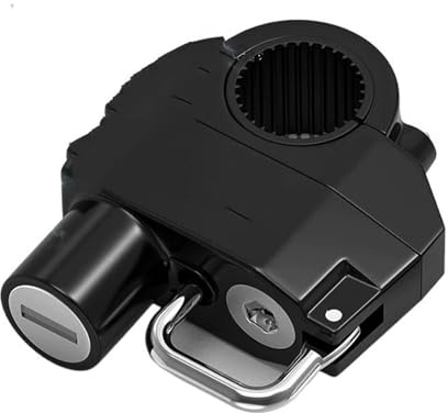 Motorcycle Handlebar Lock Passar för Himalayan 411 Motorcykeltillbehör Hjälmlås