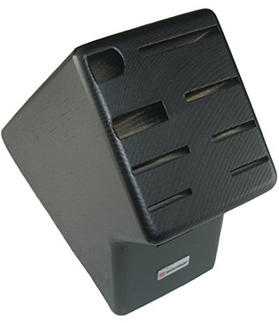 Wüsthof TR7237 Bloc à Couteaux Vide Bois Noir 9 Emplacements 9 x 20 x 24 cm