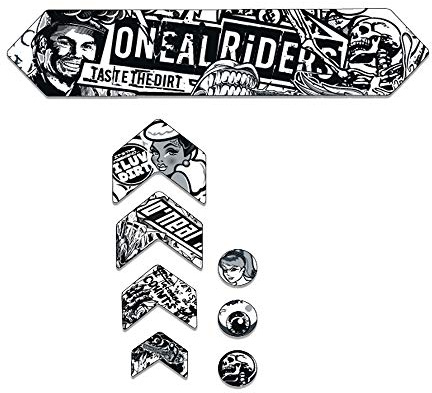 AZONIC | Fahrrad-Rahmenschutz | MTB Downhill Freeride Mountainbike BMX | Spezielles Diamantprofil und Beste Kratzfestigkeit, Einfach zu montieren, Wenig Gewicht | Frame Guards