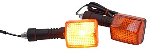 Citomerx Blinker Set 2 Stück rechteckig | passend für Honda CB 500, NX 650, XL 600, XRV 750 Africa Twin
