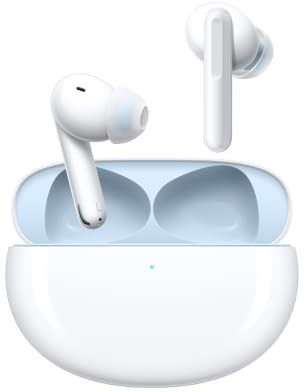 OPPO Enco Free 2i - Ecouteurs sans Fil Bluetooth, Oreillette Bluetooth , Réduction Active du Bruit Intelligente Jusqu’à 42 DB, Jusqu’à 30h d'écoute, Bluetooth 5.2, IP54, Blanc [Version FR]