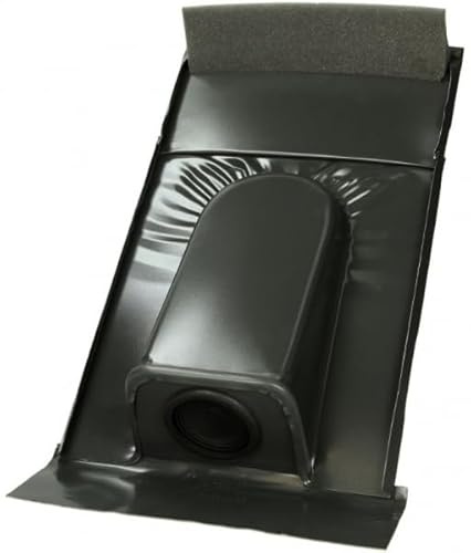 Rohrdurchführung/Schrägdachdurchführung f. Leitung und Kabel zu Solar- und Klimaanlagen, Wärmepumpen uvm, Farben:anthrazit, Typ:Ton