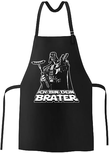 Born to grill Grillschürze für Männer - Ich bin Dein Brater