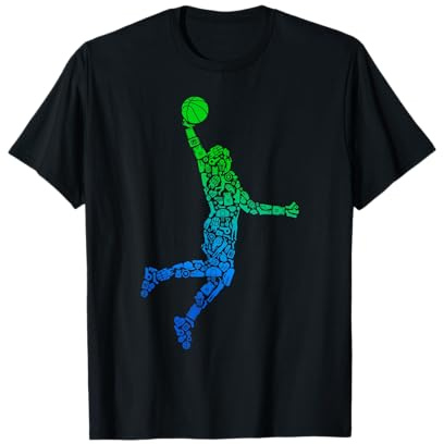 Basketballspieler Basketballer Kinder Basketball Jungen T-Shirt