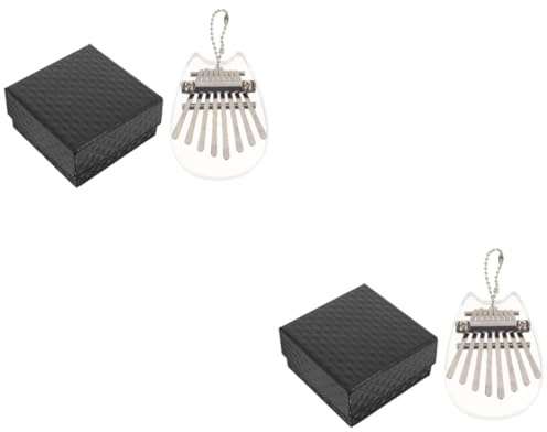 Vaguelly 2sätze Kalimba Spielzeug Für Mini Daumenklavier Design Tragbar Und Ergonomisch Für Für Musikliebhaber Und Anfänger