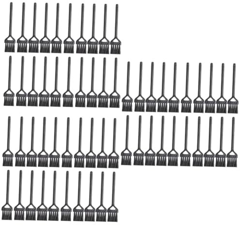 SEWACC 60 Stück Pinsel Entstaubung Tastaturpinsel Pinsel Reinigungspinsel Kleine Pinselreinigung