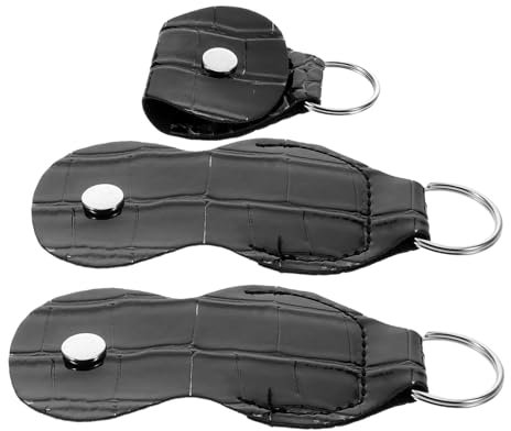 VICASKY Schlüsselanhänger Für Gitarrenplektren - Personalisierter Für Dicke Gitarrenplektren - Plektrumtasche Aus Kunstleder