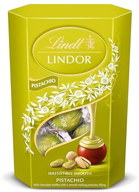 LINDOR PISTACHO CORNET 200g