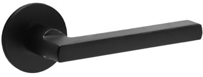 NIKOIDIC Serrure de porte intérieure silencieuse et minimaliste, serrure de porte écologique for vestiaire, porte coupe-feu, serrure à clé sans clé