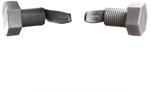 Zac's Alter Ego Halloween Costume Frankenstein Monster Neck Bolts, Gray, Plastic, Decorative Horror Movie Prop, Costume Accessory