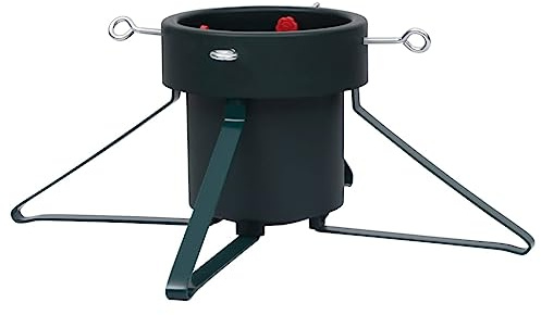 Tomostar Support de Sapin de Noël, Pied de Sapin de Noël Base d'arbre Noir 46x46x19 cm