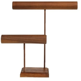 SQOYEI Retro Trä Pastaställ Robust Och Hållbar, Stor Kapacitet Pastatork för Hemlagade Nudlar Köksredskap Pasta Torktumlare(L)