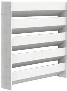 Cubierta de aire acondicionado dividida para exteriores, protección de unidad de aire acondicionado, rejilla de ventilación y valla para compresor de condensador (23.62 x 23.62 pulgadas), resistente a