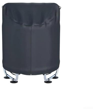 Housse pratique pour tapis de saut d'extérieur fabriquée en tissu Oxford 210D résistant aux perforations avec ouverture zippée (145 x 152 cm)