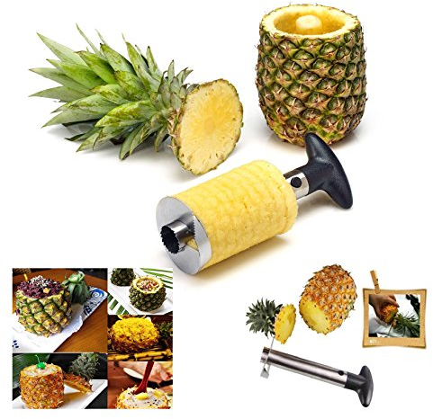 Itian Inoxidable Pelador de Piña de Aero para Trabajo Pesado Máquina de Cortar y De-Cortador