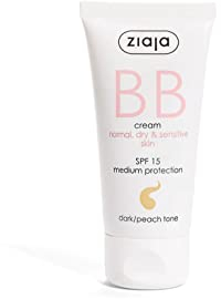 Ziaja Bb Cream Pieles Normales, Secas y Sensibles SPF15 Tono Oscuro 50 ml (ZCB16223)