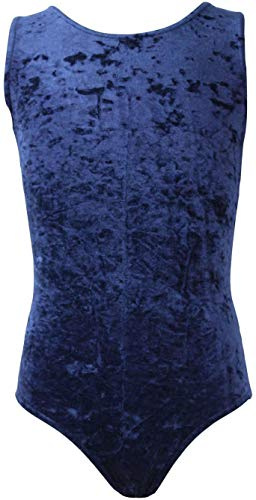 GymStern Turnanzug Body Nicki Samt Mädchen Gymnastikanzug Kurzarm Kinder Turnbody kurzärmlich Balettrikot Balettanzug