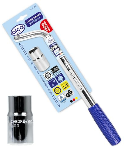 Rad Reifen Master L Schlüssel ausziehbar multi-size 21/22 mm Alca Profi Werkzeug
