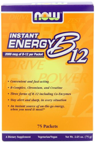 NOW Instant Energy B-12,75 paquets