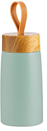 MEINAMI Bouteille d'eau isolée, mini-bouteille portable, acier inoxydable, 260 ml - Vert