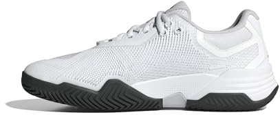 Adidas Men's Solematch Control 2 Tennis, White/Black Blue Metallic/Silver Metallic, 8