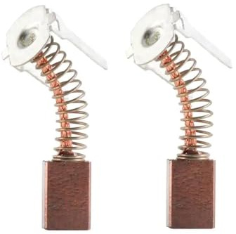Trade-Shop Bronze - Escobillas de carbón para motor (4,5 x 8 x 11 mm, compatibles con Bosch GSB 140-LI, GSB 180-LI, GSR 18V-21, GSB 18V-21, atornillador de taladro 18V-21)