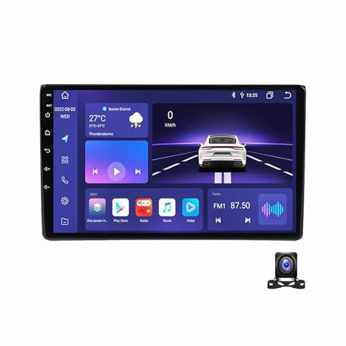 BUOZCHY Android 12 Estéreo para automóvil Radio con Pantalla táctil de 9 Pulgadas con navegación GPS Receptor de Radio FM Bluetooth para Au-di A4 B8 B7 B6 S4 RS4 Soporte Carplay/Auto/DSP/RDS/USB