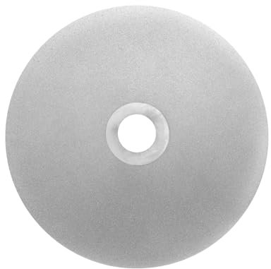 QUARKZMAN Disco de Diamante para Rectificado 6 Grano 600 Disco Plano Recubierto de Diamante para Lijado y Pulido Rueda Abrasiva para Piedra Preciosa Azulejo Porcelana Vidrio Metal