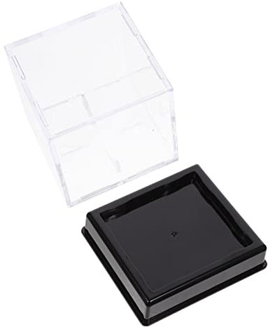 HANABASS Transparente Baseball-vitrine Acryl Baseball-Halter Durchsichtige Displaybox Für Baseballs Und Golfbälle Ball-Box Für Desktop-Dekoration Praktisches Und Schlichtes Design Für Zuhau