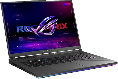 ASUS ROG Strix G18 18 240Hz Laptop 1TB SSD 96GB DDR5 RAM Win 11 Pro (Intel 14th Gen Core i9-14900HX Processor Turbo 5.80Ghz, NVIDIA GeForce RTX 8GB GDDR6, 18 QHD 2560x1600) Gaming Notebook Computer