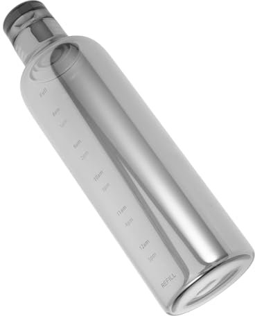 IMIKEYA Carafe Eau Verre Avec Échelle De Carafe Eau Pour Fitness Capacité Importante Portable Pour Maison Le Bureau Salle De Sport
